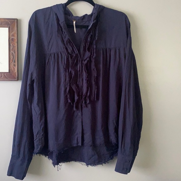 Free People Tops - Free people beach hoodie